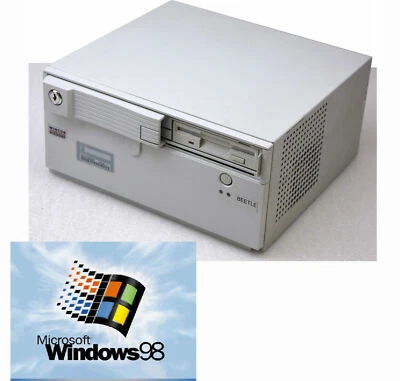 PC Compacto + Slot ISA Con Windows 98 1200MHZ 256 MB 2x USB RS 232 LAN LPT #W8 - Imagen 1 de 4