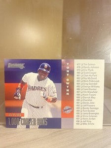 1996 Donruss San Diego Padres Baseball Card #550 Tony Gwynn CL K 622