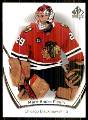 2021-22 SP Authentic Marc-Andre Fleury Chicago Blackhawks #23 - Image 1 of 2