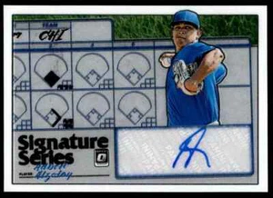 2019 Donruss Optic Signature Series Adbert Alzolay - - Picture 1 of 2