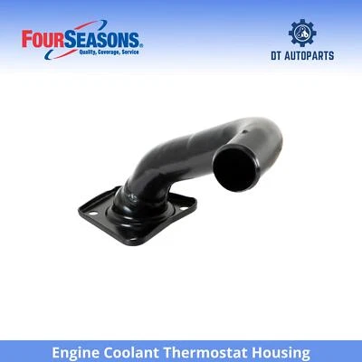 Carcaça termostato líquido refrigerante motor Isuzu Axiom 2002-2003 4 estações - Imagem 1 de 4