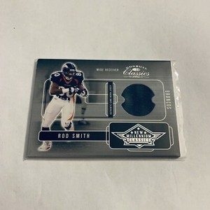 F80827  2002 Donruss Classics New Millennium Classics Jerseys Rod Smith/500