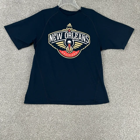 New Orleans Pelicans Shirt Adult Small Short Sleeve NBA Basketball Mens Cover