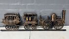 Vintage 1971 DART IND. Steam Train Wall Décor Made in U.S.A. - L@@K!!! GD (F2)