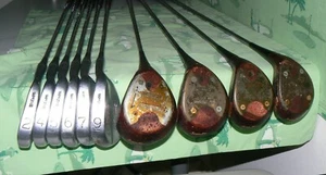 Vintage Wilson Babe Zaharias The Babe 1-4 Wood 2, 4, 5, 6, 7, 9 Iron Set Z-80E - Picture 1 of 12