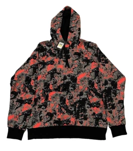 NEW W/TAG~ UNDER ARMOUR~RIVAL~FLEECE CLOUD~LOOSE~HOODIE~BLACK,GRAY,ORANGE~MEDIUM - Picture 1 of 6
