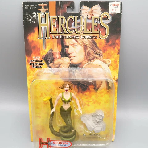 Hercules the Legendary Journeys SHE-DEMON action figure ToyBiz 1996 Medusa Cover