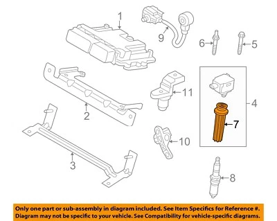 Sistema de encendido eléctrico Ford OEM 12-16 Edge, Explorer, MKC CB5Z12A402A Foto 1 de 2