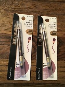 Two (2) NEW Black Radiance Eye Appeal Blending Pencil Liner Plum CA6529 Purple