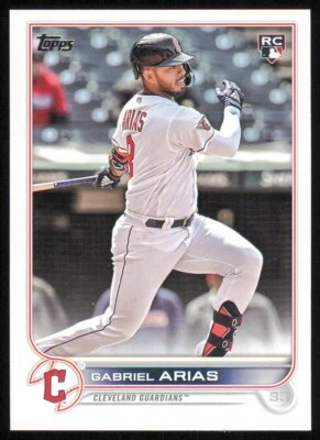2022 Topps Update #US248 Gabriel Arias Rookie - Image 1 of 2