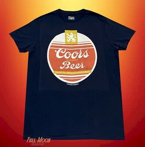 New Coors Banquet Beer Classic Retro Logo Men's Vintage T-Shirt - Picture 1 of 2