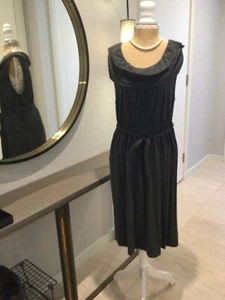 J Crew Grey Stretch jersy dress size 12 - Picture 1 of 4