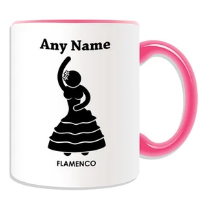Personalisierte Geschenk Flamenco Tänzerin Tasse Spardose Tasse Tanz Espana Sexy Girl Spanien - Bild 1 von 20