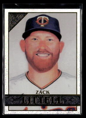 Zack Littell - 2020 Topps Gallery Rainbow Foil #133 Minnesota Twins - Image 1 of 2