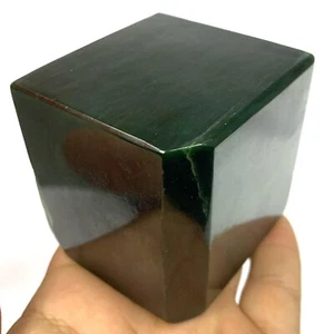 Jade nefrita verde oscuro de la mejor calidad de 825 g, jade nefrita - Imagen 1 de 10
