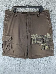 Pantalones Cortos de Carga Deportivos Champs Para Hombre Talla 38 Marrón Cordón Interior Cremallera Botón Mosca - Imagen 1 de 10