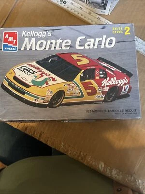 Terry Labonte #5 Kellogg's Monte Carlo AMT ERTL 1:25 Modelo Kit Comenzado Completo Foto 1 de 4