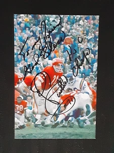 ED BUDDE KANSAS CITY CHIEFS OFFENSIVE LINE AUTOGRAPHED SIGNED 4X6 GLOSSY PHOTO C - Picture 1 of 2