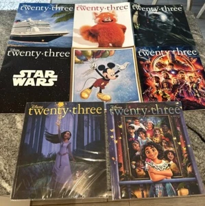 Disney Twenty-Three Magazine 8 Issues Star Wars Encanto Avatar Wish 2 Sealed! - Picture 1 of 10