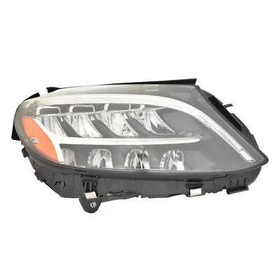 Carcasa de lente de faro derecha/paso compatible con Mercedes-Benz C63 AMG S C63 AMG Foto 1 de 2