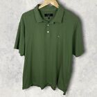NEUF polo à manches courtes Rag and Bone Principle vert homme taille XXL tee-shirt de golf