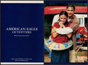 AMERICAN EAGLE OUTFITTERS Magazin AD #25 RARE OOP 1999 JOSIE MARAN 2PGS - Bild 1 von 2