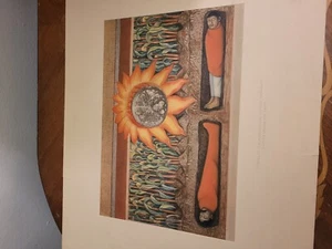 Chapel Of The Agricultural School Forces Under The Earth by Diego Rivera Print - Picture 1 of 11