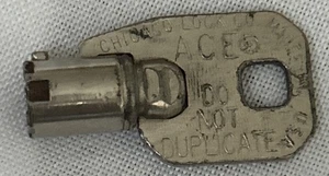 chicago lock co ace dn 13  vending machine barrel key made in the usa - Picture 1 of 4