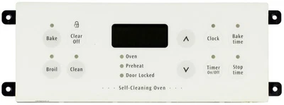 Electrolux Oven 316207511 Electronic Clock Timer, White Overlay - Image 1 of 2