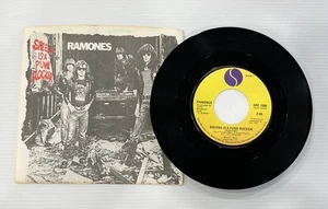Ramones -Sheena Is A Punk Rocker -1977 7" Vinyl Record - SRE1006 - NM Pic Sleeve - Picture 1 of 5