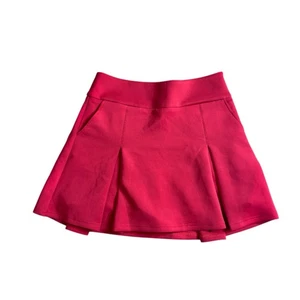 SSYS The Label Boutique Damen Medium Kirschrot Mini Skort Rock Scuba Stretch - Bild 1 von 6