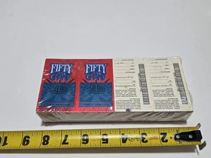 Vtg Unscratched $1 SAMPLE VOID Scratch Tickets Sealed Roll Florida Lottery RARE! - Picture 1 of 10
