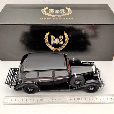BOS 1/18 Mercedes Benz 260D Pullman Limousine Black 1937 Limited Collection - Image 1 of 4