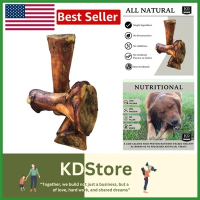 Huesos de perro de médula de res - Masticables totalmente naturales de larga duración para razas grandes Foto 1 de 4