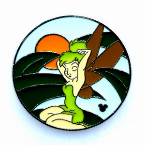 2005 - Prendedor de intercambio Disney Hidden Mickey - Tinker Bell en árboles al atardecer (184) - Imagen 1 de 2