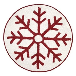 - Bath Mat, Cotton Bathroom Rug, Holiday Home Decor (Sparkle Bath Rug - Picture 1 of 4