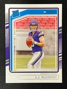 2024 Panini Donruss - Rated Rookie J.J. McCarthy #303 (RC) - Picture 1 of 2