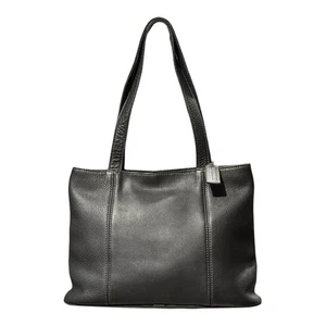 Vintage Coach Sonoma Tasche mit Reißverschluss 4915 Pergament mit Hangtag schwarz - Bild 1 von 21