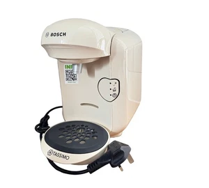 Cafetera crema Bosch Vivy 2 TAS1407GB usada en buen estado de funcionamiento. - Imagen 1 de 12