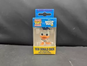 Portachiavi Paperino Disney Funko Pocket Pop! 1938 - Foto 1 di 2