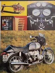 1974 BMW 900cc Pin Up Print Ad - Picture 1 of 1