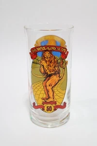 Vintage 1989 Coca Cola Zauberer von Oz 50. Jahrestag Feigling Löwe Sammlerglas - Bild 1 von 12