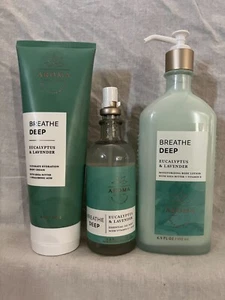 Nueva Colección Bath & Body Works Aromaterapia Eucalipto Lavanda (Respira Profundo) - Imagen 1 de 6
