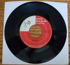 Vintage 45 The Fireballs Bulldog / Nearly Sunrise Top Rank RA 2026 '59 - Imagen 1 de 2
