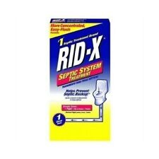 Rid-X Lot of 6 9.8 oz Powder Bacteria Septic Tank Treatment Additive 1920094143