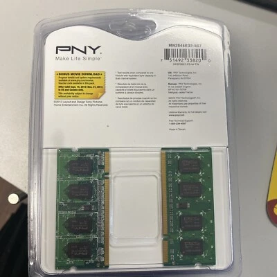 EDGE Memory PC2-5300 2 GB SO-DIMM 667 MHz DDR2 Memory (MN2048KD2-667) - Image 1 of 2