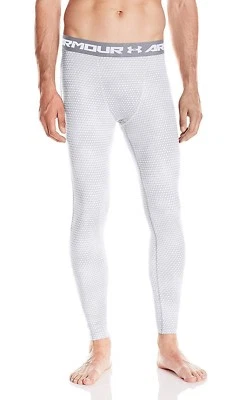 Under Armour (UA) Compression BaseLayer Legging Tights -Mens - Image 1 of 2