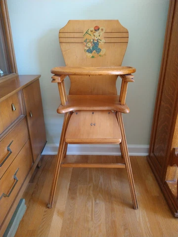 Antique Lehman Babyguard Highchair Cover