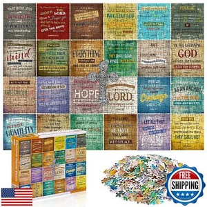 Civaner 500 Piece Christian Puzzles for Adults Bible Sunflower Religious Jigs - Picture 1 of 5