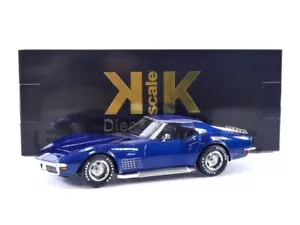 KK SCALE MODELS 1/18 - CHEVROLET CORVETTE C3 STINGRAY - 1972 181222BL - Picture 1 of 13